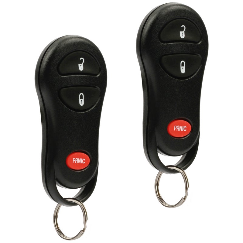 USARemote Car Key Fob Keyless Entry Remote fits Dodge 1999-2002 Ram / 1999-2000 Dakota / 1999-2000 Durango (GQ43VT9T, 56045497), Set of 2 - Image 1